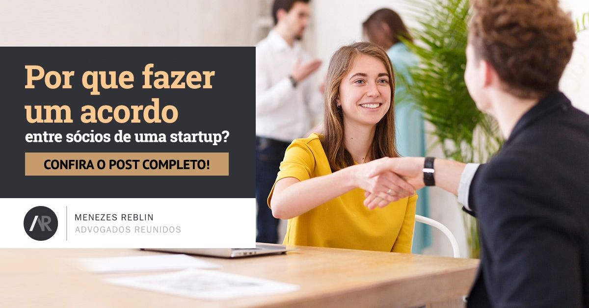 Por que fazer um acordo entre sócios de uma startup?