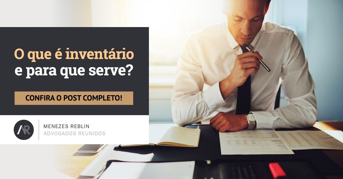 O que é inventário e para o que serve?