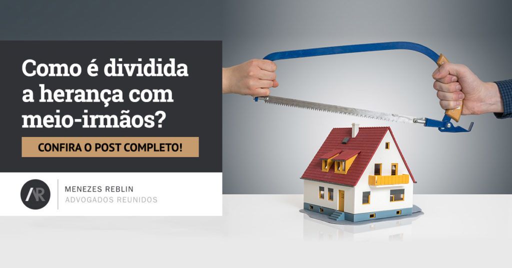 Como é dividida a herança com meio-irmãos?